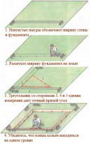 Баня 6х4 с террасой