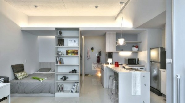 Дизайн маленькой однокомнатной квартиры: интересные идеи