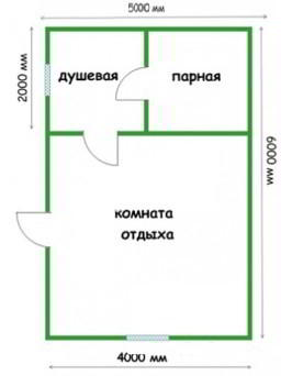 Дом баня с мансардой из бревна проекты