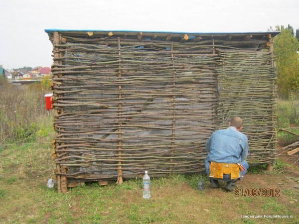 Дровяник своими руками