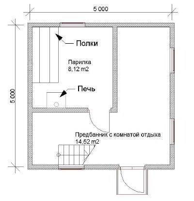 Как сделать туалет в бане