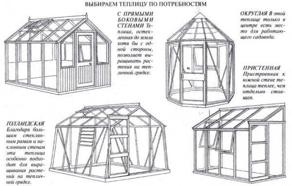 Особенности теплиц из стекла