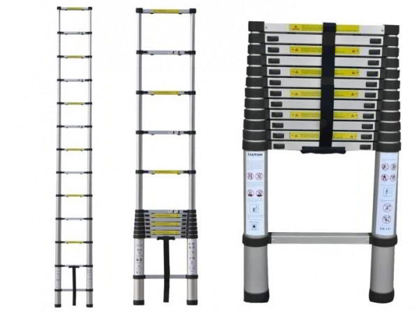 Телескопические лестницы: виды, размеры и выбор