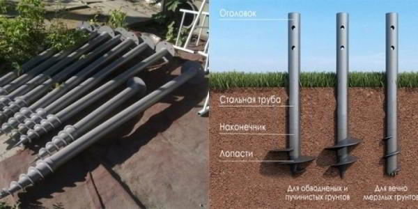 Устройство свайно-винтового фундамента: как возвести основание своими силами?