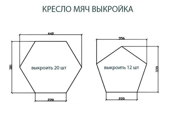 Как сделать кресло мешок своими руками в домашних условиях