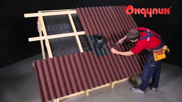 Как установить вентиляционную трубу на крышу