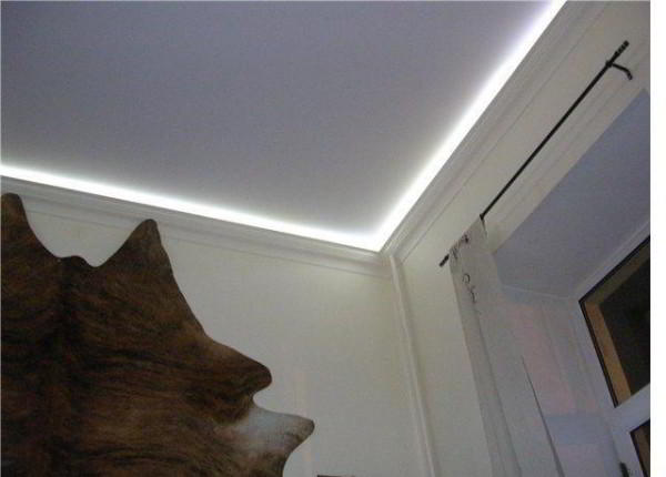 Подсветка для потолка из гипсокартона