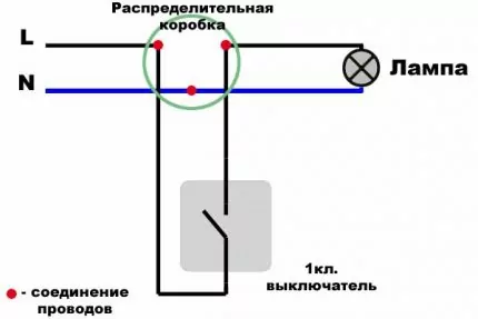 Как подключить выключатель с одной клавишей: правила и схемы подсоединения