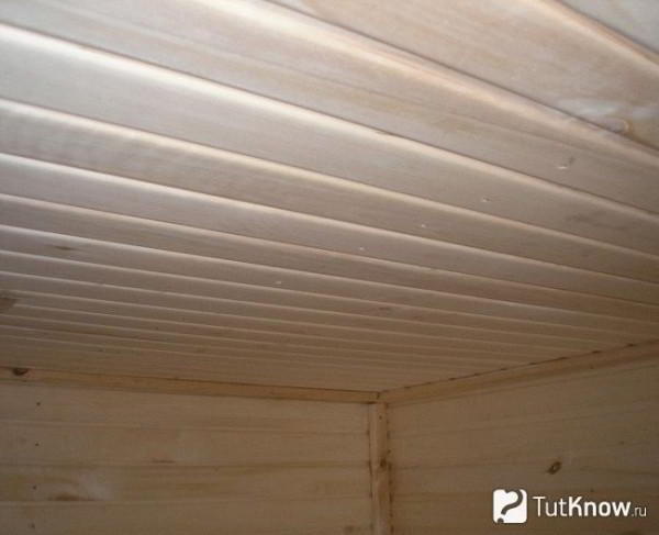 Как сделать потолок в бане - Строим баню или сауну