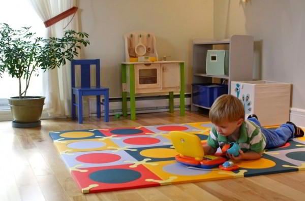 Ковер в детскую комнату: как объединить гигиеничность, комфортность и дизайн