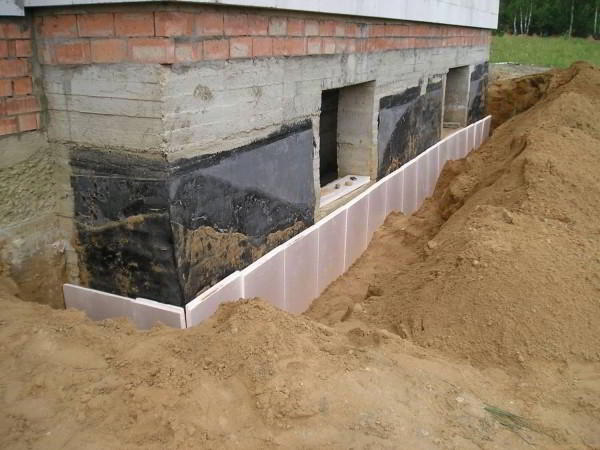 Крепление пеноплекса к бетонной стене - Строим баню или сауну