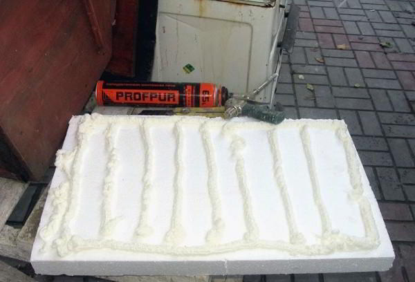 Крепление пеноплекса к бетонной стене - Строим баню или сауну