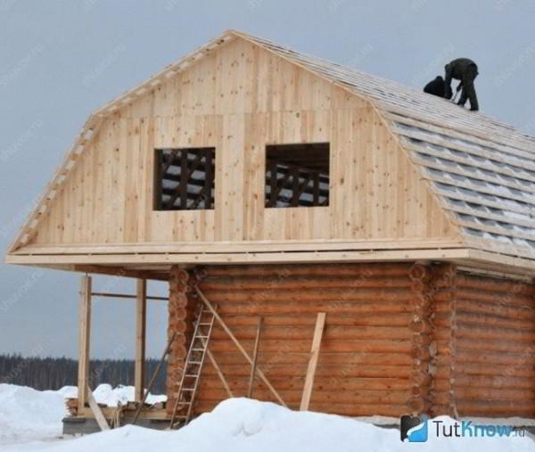 Мансарда в бане - Строим баню или сауну