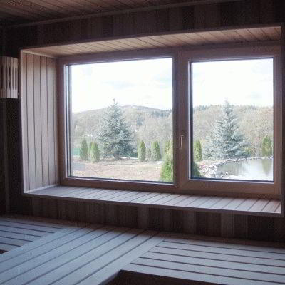 Нужны ли окна в бане - Строим баню или сауну