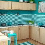 Обои на кухню: многообразие цветовой палитры и дизайна настенного покрытия