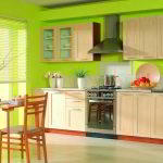 Обои на кухню: многообразие цветовой палитры и дизайна настенного покрытия