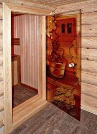 Стеклянные двери для сауны и бани - Строим баню или сауну