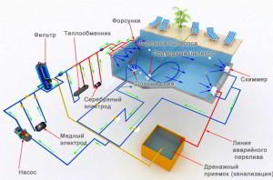 Проекты бань из бруса с бассейном