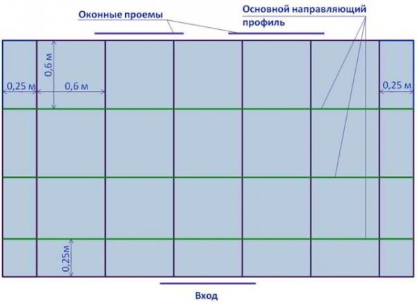 Собираем кассетный потолок самостоятельно